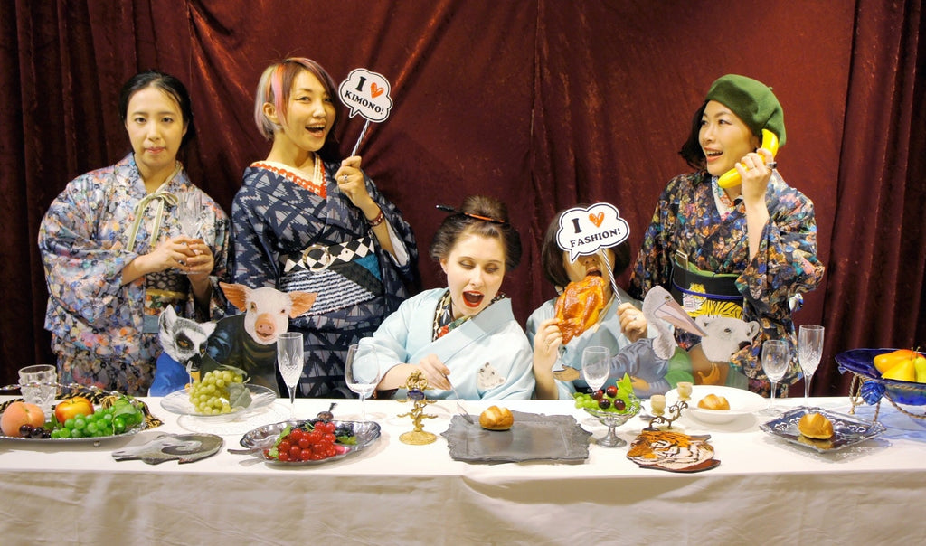 「FKI展 & ルミロック」Year end kimono fun