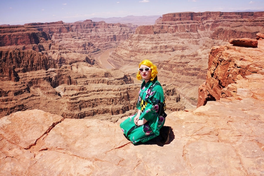 「浴衣でグランドキャニオン」Grand Canyon in Yukata