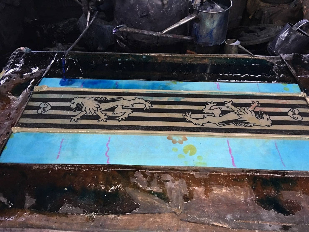 「注染」How to: Yukata Pt.2 / Chuusen dyeing