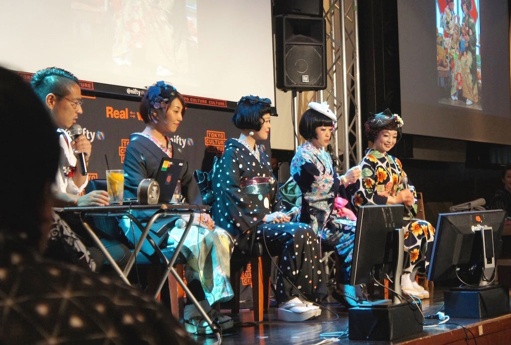 「金星倶楽部~黒色すみれ×KIMONO姫」Kimono Hime Event