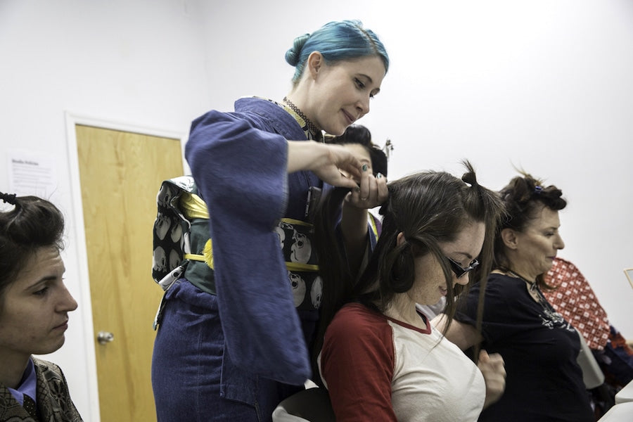 「着物ワークショップ」Kimono workshops in NYC