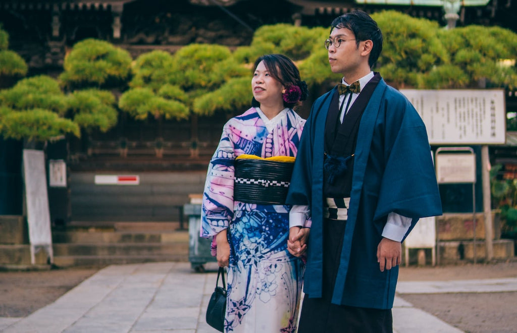 Japanese Kimonos – Difference Men vs. Women!