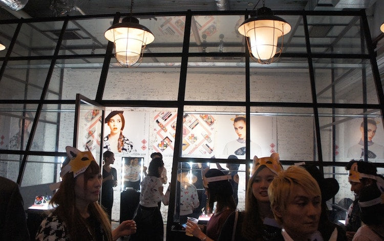 SHU UEMURA x MAISON KITSUNÉ launch party Tokyo