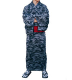 Mens Jersey Kimono - Camouflage Military