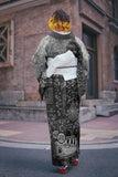 1930s New York Skyline Stories Kimono - SALZ Original