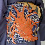 Phoenix and Lobster Utagawa Kuniyoshi Kyofukuro Obi – Gofukuyasan