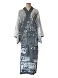 1930s New York Skyline Stories Kimono - SALZ Original