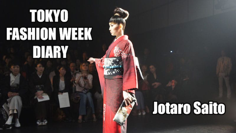 Tokyo Fashion Week Report - JOTARO SAITO 東京ファッションウィーク
