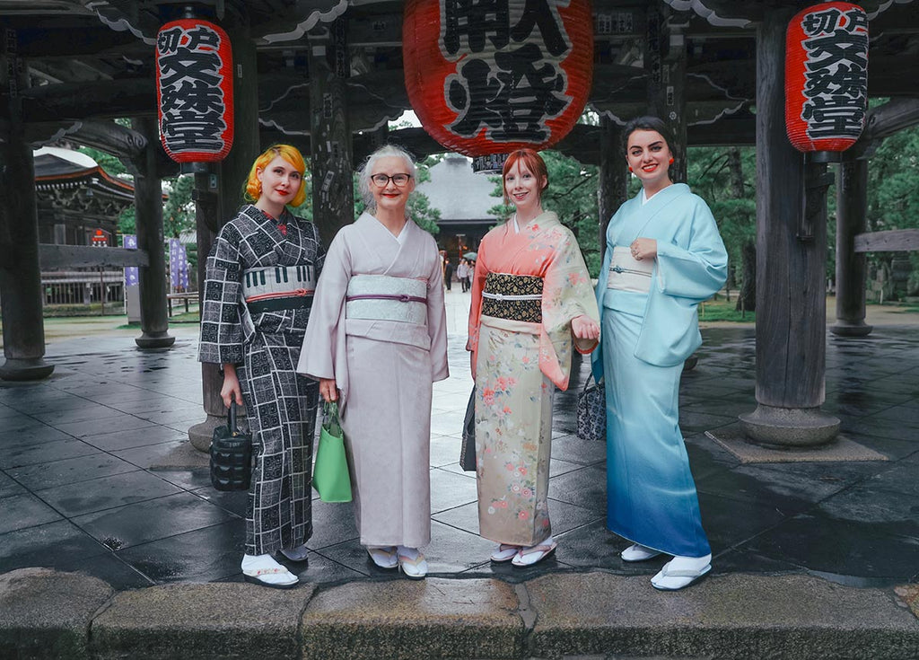 「京都丹後着物 - 着物づくりの町探訪」Tango Kimono - A visit to the town of kimono craftsmanship