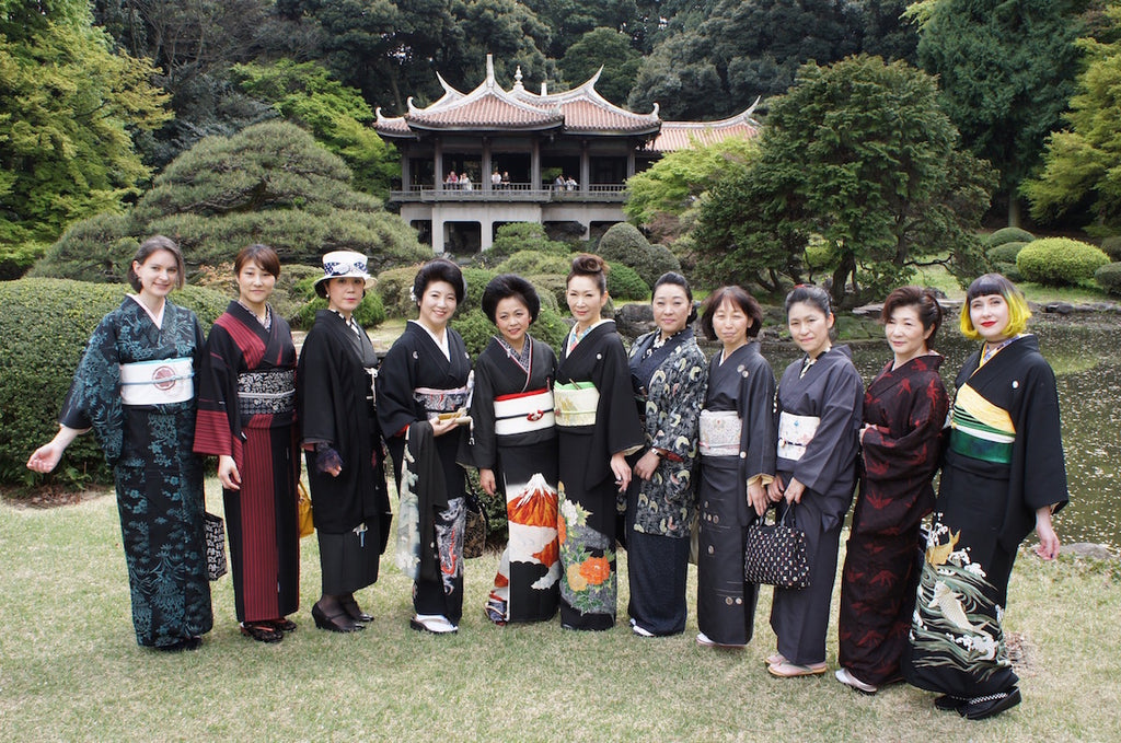 「桜と黒装の宴」Black Kimono Event Tokyo