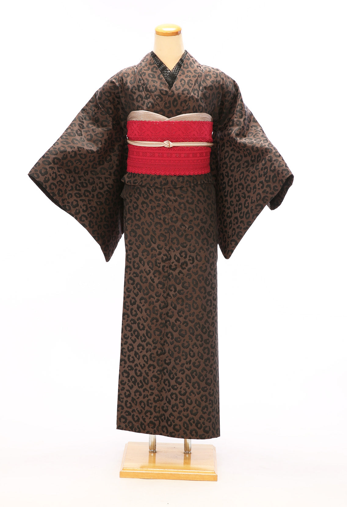 Jacquard Leopard Print Kimono Boutique - Tokyo O\'s – SALZ