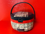 Japanese Ukiyoe bag - Calligraphy basket red black