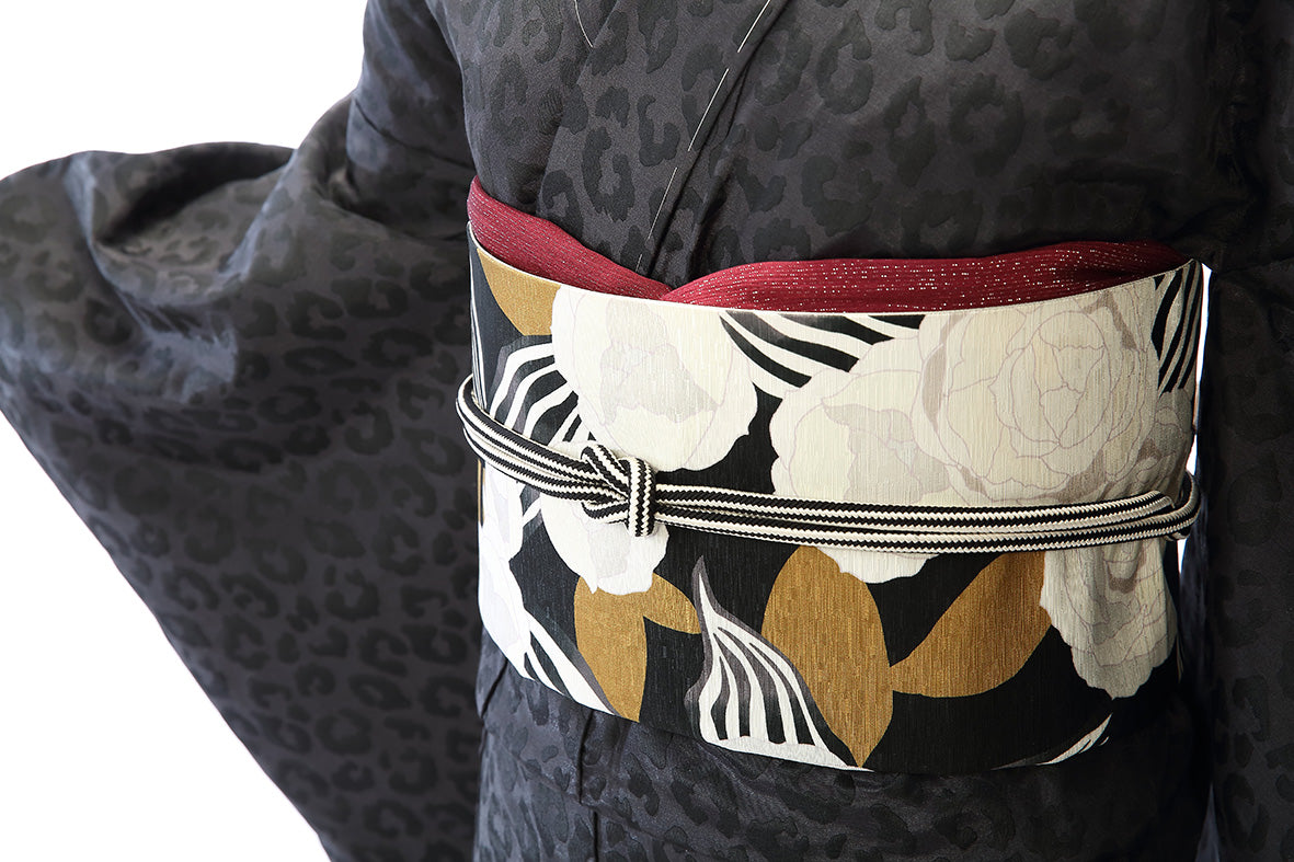Jacquard Leopard Print Kimono - Tokyo O\'s SALZ Boutique –