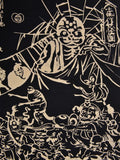 Tenugui - Monsters March by Kuniyoshi- cotton towel by Rumi Rock