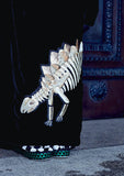 レンタル ++ ステゴザウルス ダイナソー 女性用刺繍ベルベット着物 - SALZ X SHISHUMANIA 