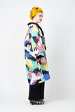 Colorful Crane Haori kimono jacket