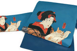 Edo Woman and Cat Kyofukuro Obi – Gofukuyasan