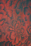 Silk Floral Obiage - Fine Woven Peony