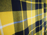 SALZ Kimono - yellow plaid / tartan Women's wool kimono - SALZ Original