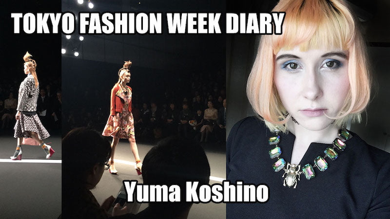 Tokyo Fashion Week Report Yuma Koshino 東京ファッションウィーク Salz Tokyo