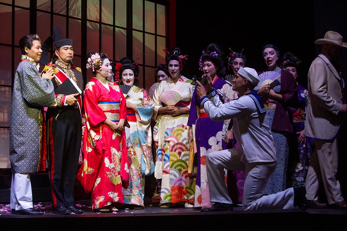 オペラ 蝶々夫人へ衣装提供させて頂きました Madama Butterfly Opera Salz Tokyo